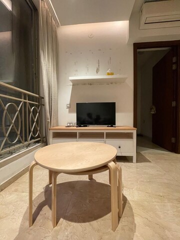 Living Room in 2 BHK Apartment at One Hiranandani Park, Ghodbunder Road – for Rent
