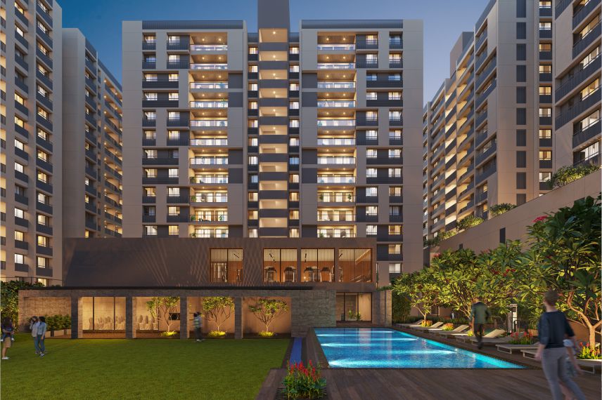 4 BHK + Servant Room Apartment For Sale in Goyal Olive Greens