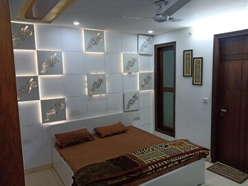 Bedroom in 3 BHK Builder Floor at Rajouri Garden – for Rent
