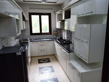 Kitchen in 3 BHK Builder Floor at Rajouri Garden – for Rent