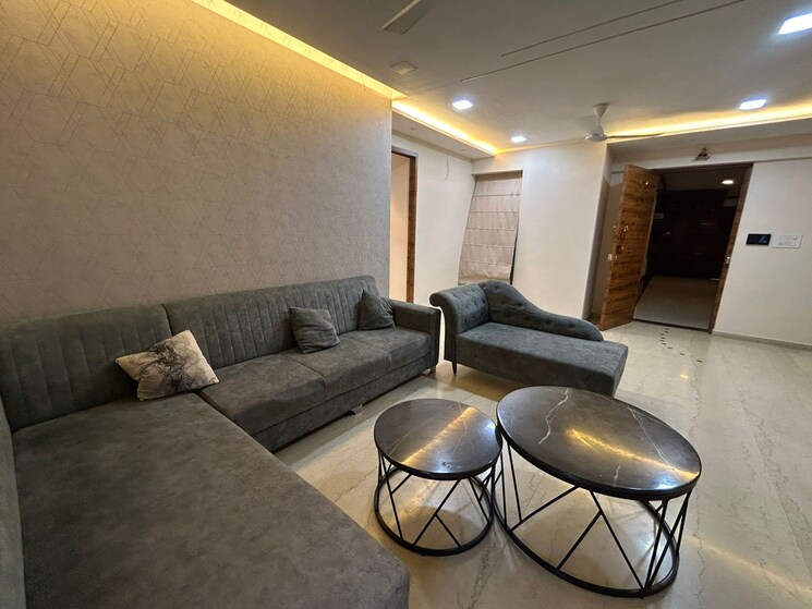 Living Room, tata-serein 3 Bedroom 1000 Sq.Ft. Apartment In Pokhran Road No Two Thane 8814880