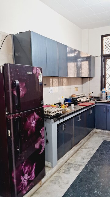 Kitchen in 3 BHK Builder Floor at Subhash Nagar – for Rent
