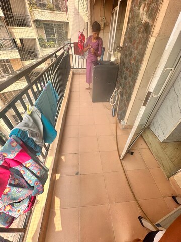 Balcony in 2 BHK Apartment at Exotica Elegance, Vaibhav Khand – for Sale