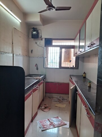 Kitchen in 2 BHK Apartment at Cosmic Heights, Bhakti Park – for Rent