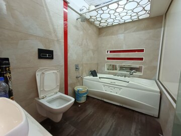 Bathroom in 1 RK Apartment at Royal Palms Piccadilly Condos, Goregaon East – for Rent