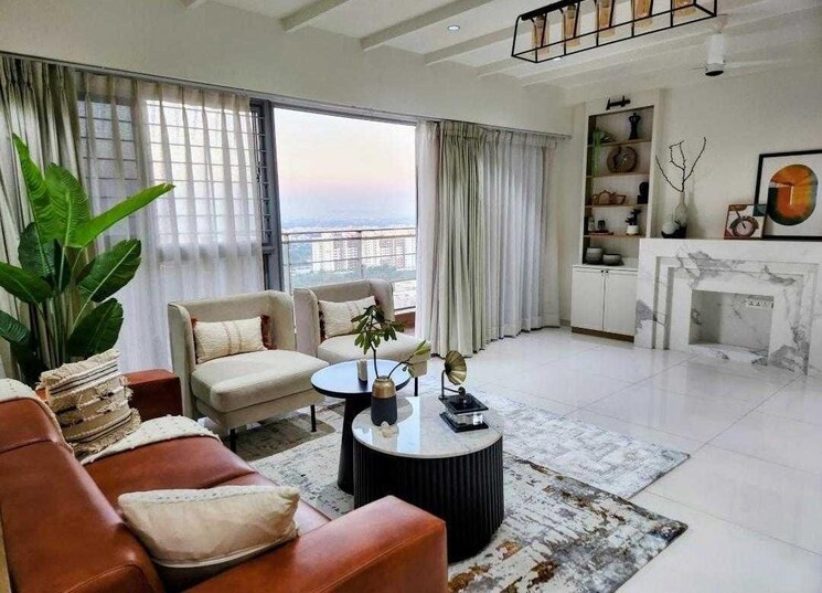 Living Room, hadapsar 2 Bedroom 808 Sq.Ft. Apartment In Hadapsar Pune 8815091