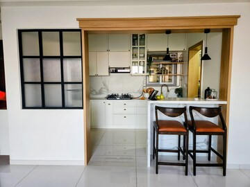 Kitchen in 2 BHK Apartment at Hadapsar – for Rent