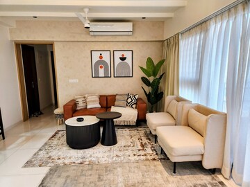 Living Room in 2 BHK Apartment at Hadapsar – for Rent