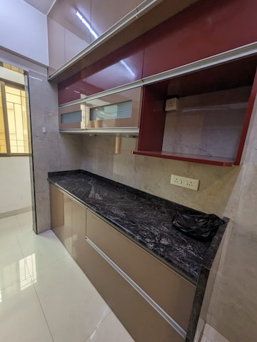 Kitchen in 3 BHK Apartment at TCJ Kings Court, Khadakpada – for Rent