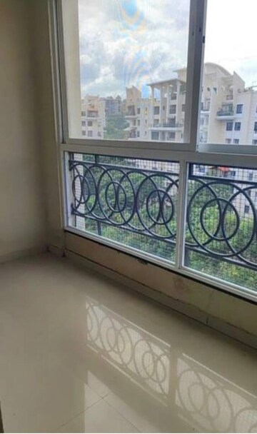 Balcony in 3 BHK Apartment at Kumar Princetown Royal, Undri – for Rent