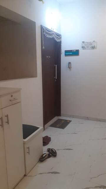 Bathroom in 2 BHK Apartment at Gera World of Joy, Kharadi – for Rent