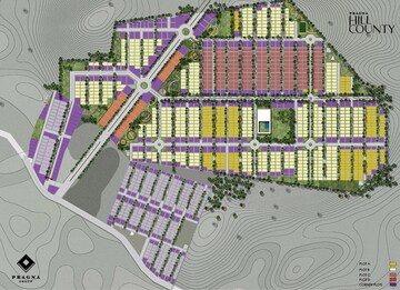 Master Plan in  Plot at Pragna Hill County, Bhongiri Warangal Highway – for Sale