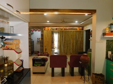 Living Room in 3 BHK Apartment at Aparna HillPark Lake Breeze, Chanda Nagar – for Sale