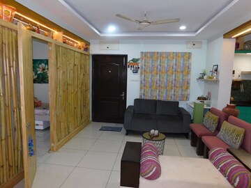 Living Room in 3 BHK Apartment at Aparna HillPark Lake Breeze, Chanda Nagar – for Sale