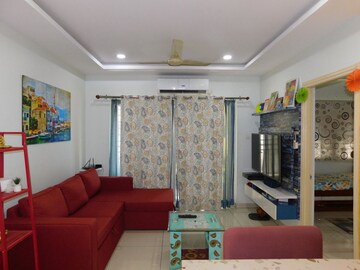 Living Room in 3 BHK Apartment at Aparna HillPark Lake Breeze, Chanda Nagar – for Sale