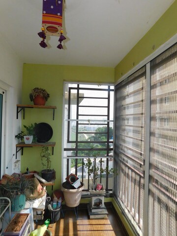 Balcony in 3 BHK Apartment at Aparna HillPark Lake Breeze, Chanda Nagar – for Sale