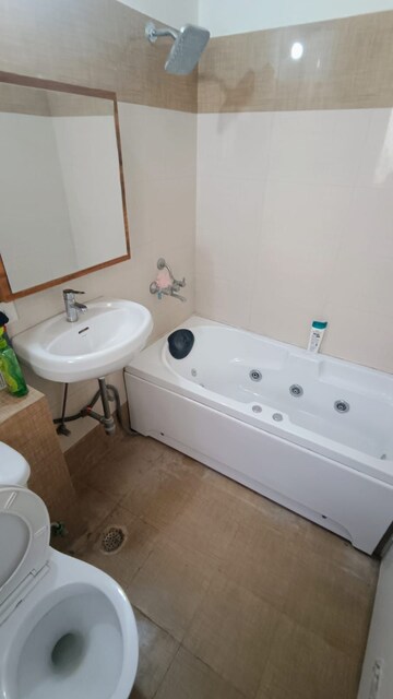 Bathroom in 3.5 BHK Apartment at Shree Vardhman Flora, Sector 90 – for Rent
