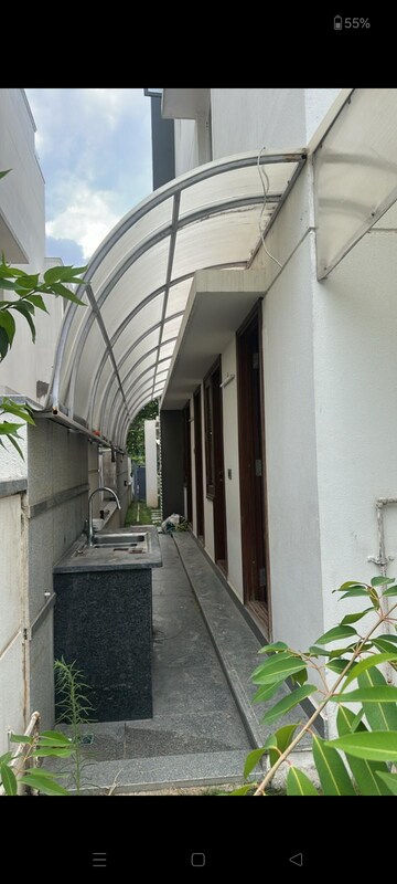 Balcony in 4 BHK Villa at Sri Sreenivasa Esmeralda Fortune, Kondapur – for Rent