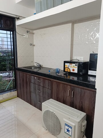 Kitchen in 1 BHK Apartment at Lower Parel – for Rent