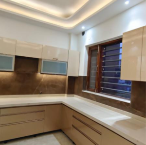 Kitchen in 4 BHK Builder Floor at Sector 89 – for Sale
