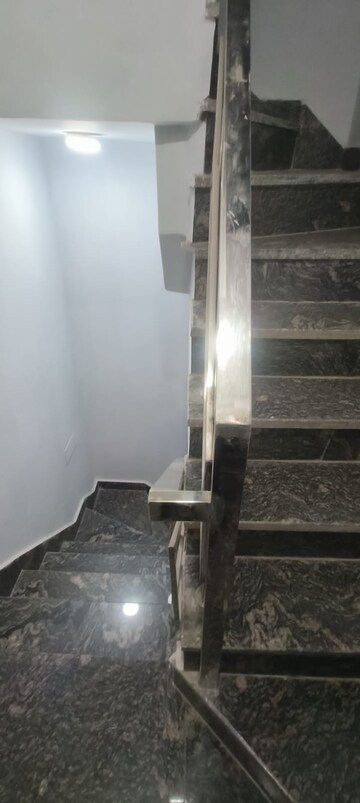 Staircase in 2.5 BHK Builder Floor at Ashok Nagar – for Rent