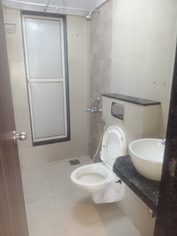Bathroom in 2 BHK Apartment at JP North Celeste, Mira Road – for Rent