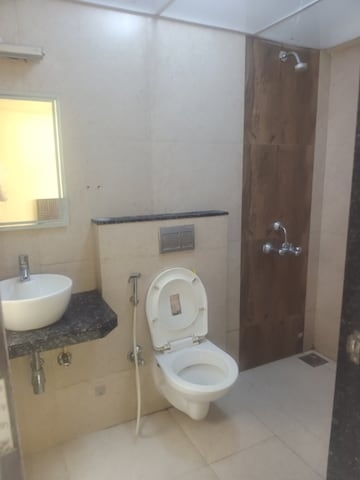 Bathroom in 2 BHK Apartment at JP North Celeste, Mira Road – for Rent