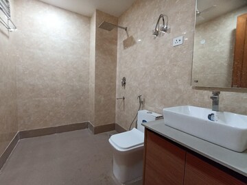 Bathroom in 3 BHK Builder Floor at Vasant Kunj – for Rent