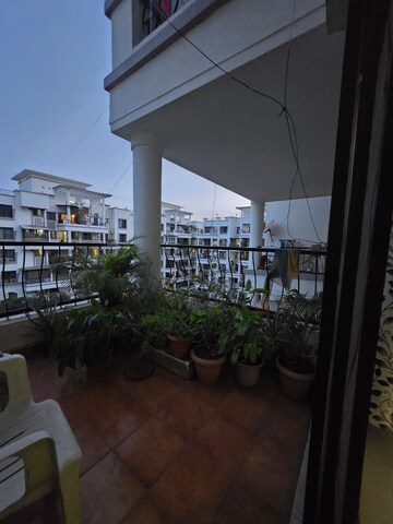Balcony in 3 BHK Apartment at Koregaon Park Annexe – for Rent