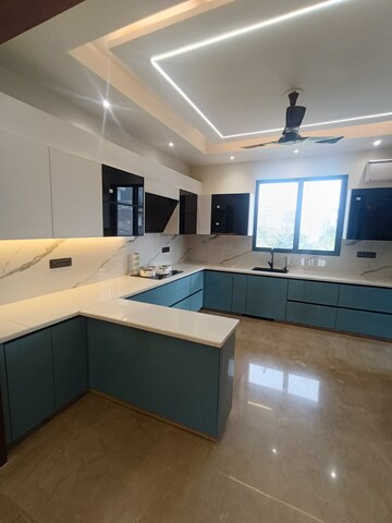 Kitchen in 4 BHK Builder Floor at Sushant Lok 3, Sector 57 – for Sale