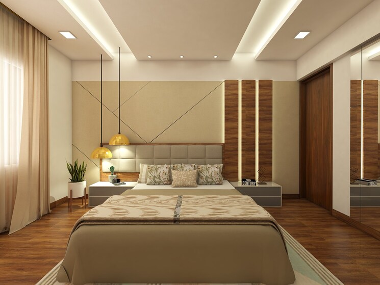 Bedroom, rahul-park-d1-d2-d3-building 2 Bedroom 1090 Sq.Ft. Apartment In Warje Pune 8815449
