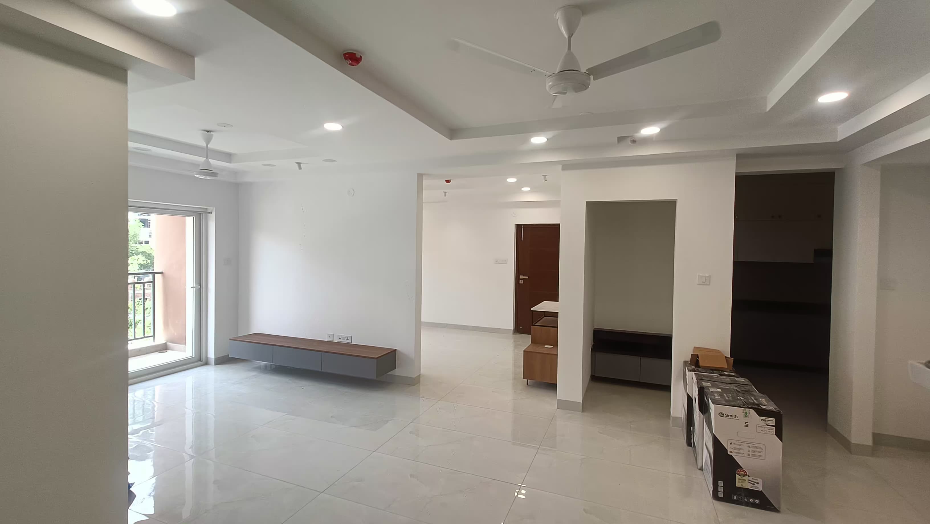 3 BHK + Pooja Room Apartment For Rent in Poulomi Avante