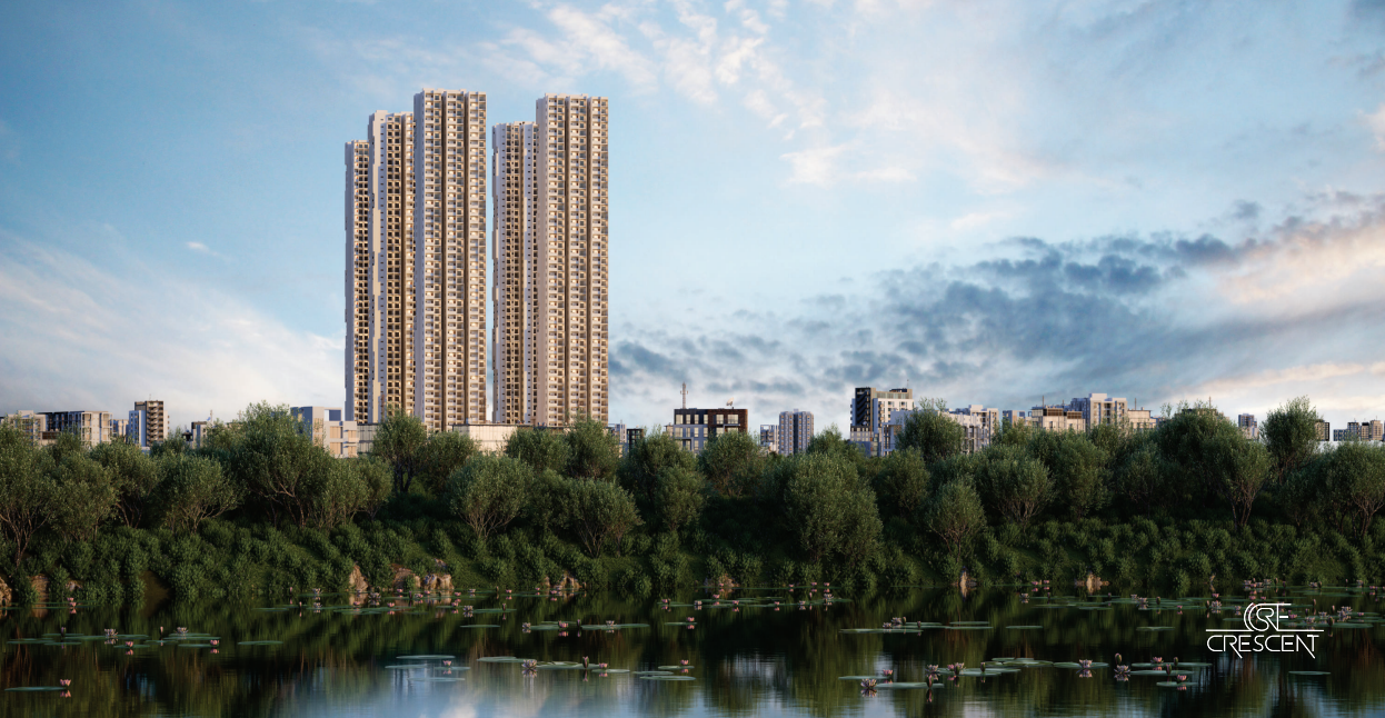 3 BHK Apartment For Sale in Candeur Crescent