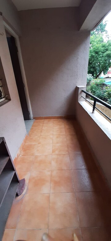 Balcony in 2 BHK Apartment at Sadguru Residency, Ghorpadi – for Rent
