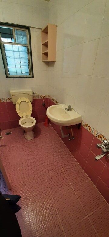 Bathroom in 2 BHK Apartment at Sadguru Residency, Ghorpadi – for Rent