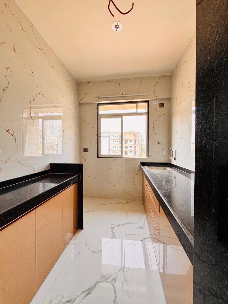 Kitchen, kaveri-janki-dham 1 Bedroom 607 Sq.Ft. Apartment In Waldhuni Thane 8815622