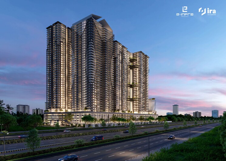 Exterior View, ira-moon-glade 3 Bedroom 1400 Sq.Ft. Apartment In Narsingi Hyderabad 8815625