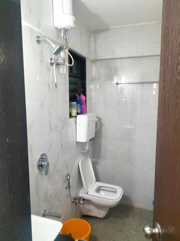 Bathroom in 1 BHK Apartment at Bhoomi Samarth, Goregaon East – for Rent