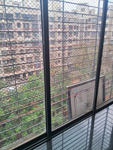 Balcony in 2 BHK Apartment at Fam CHS, Kopar Khairane – for Rent