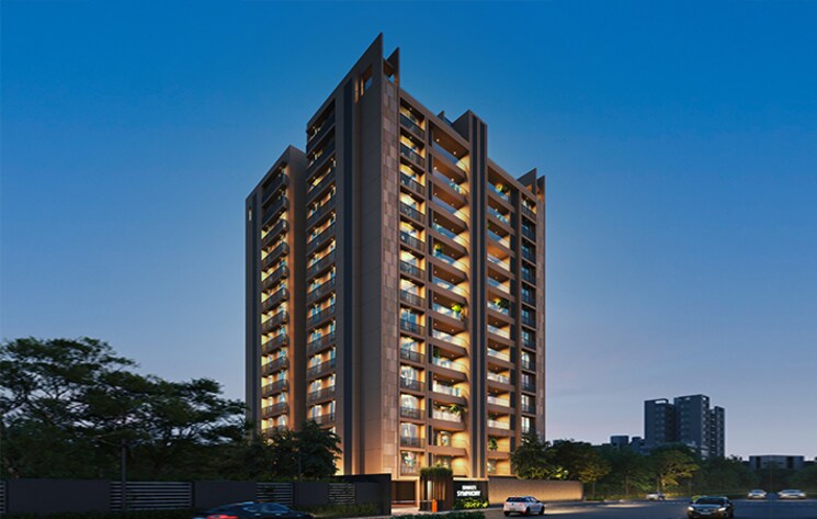 Exterior View, swati-symphony 4 Bedroom 3492 Sq.Ft. Apartment In Bodakdev Ahmedabad 8815736