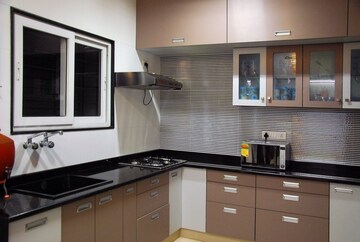 Kitchen in 1 BHK Builder Floor at Saurabh Niwas, Sector 40 – for Rent