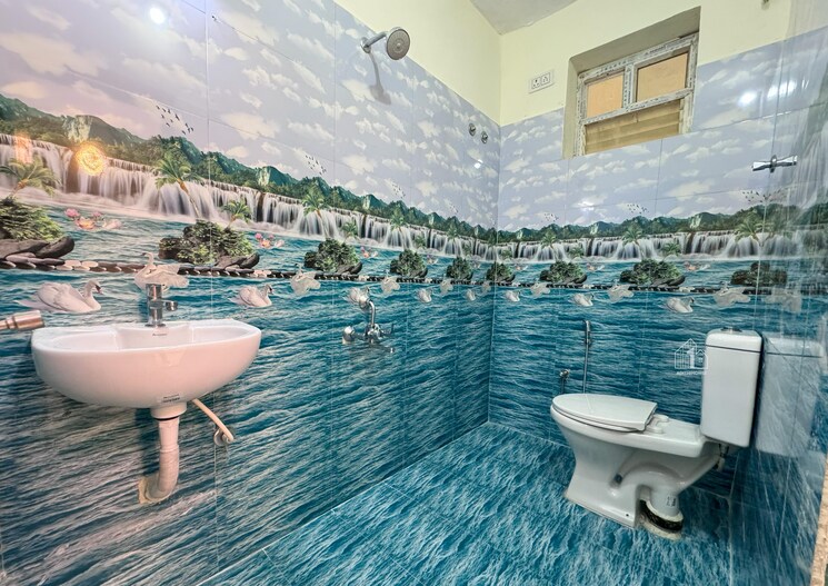 Bathroom, mogappair west 2 Bedroom 840 Sq.Ft. Apartment In Mogappair West Chennai 8815787