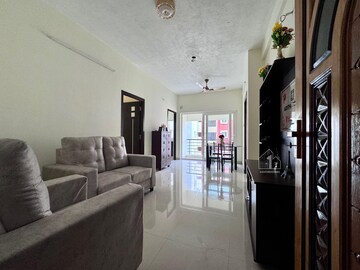 Living Room in 2 BHK Apartment at Mogappair West – for Sale