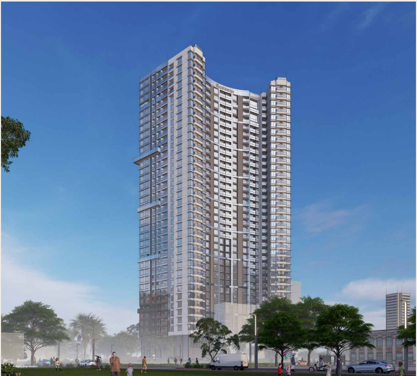 2 BHK + Study Room Apartment For Sale in Rustomjee 180 Bayview