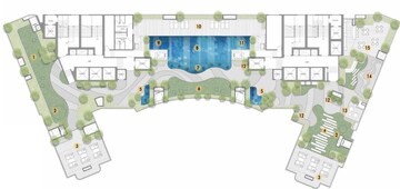 Team Area in 2 BHK Apartment at Rustomjee 180 Bayview, Matunga West – for Sale