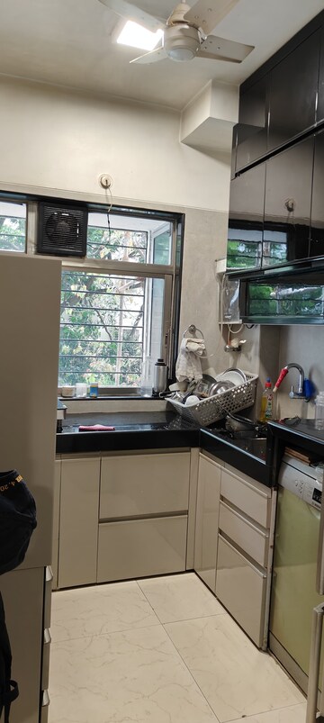 Kitchen in 3 BHK Apartment at Poseidon Apartment, Andheri West – for Rent
