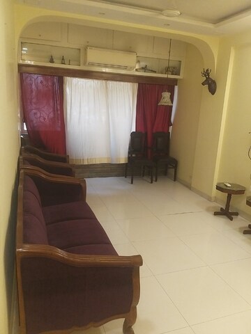 Living Room in 3 BHK Apartment at Garden Colony, Mahim – for Rent