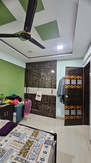 Master Bedroom in 1 BHK Apartment at Kulswamini Sai Balram Complex, Dombivli West – for Rent