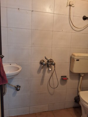 Bathroom in 2 BHK Apartment at Shree Darshan, Azad Nagar – for Sale