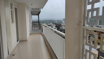 Balcony in 3 BHK Apartment at Motia Royal Citi Apartments, Ghazipur – for Rent